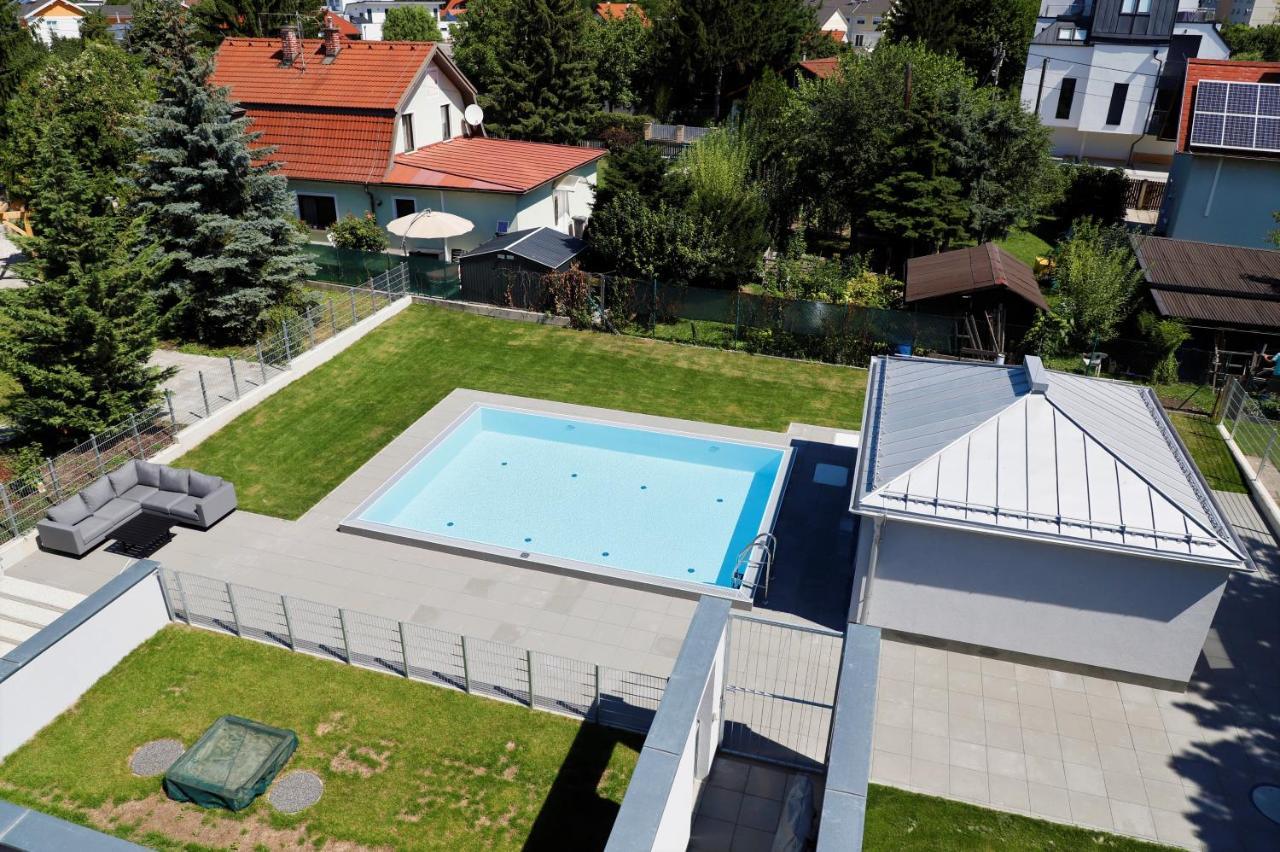 Balcony/Pool/Free Parking Garage Studio Vienna Esterno foto